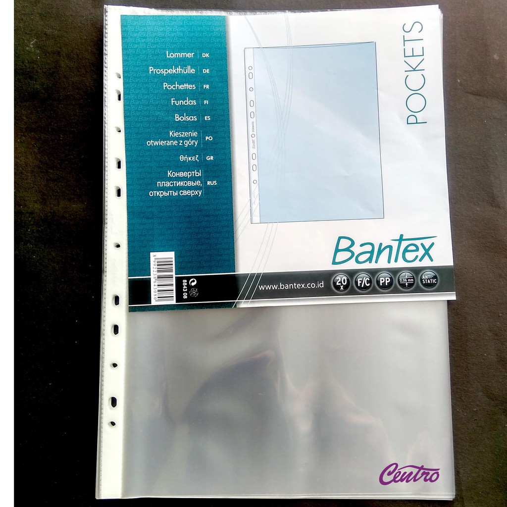 

Bantex Pockets F4 / Map / Tempat Menyimpan File