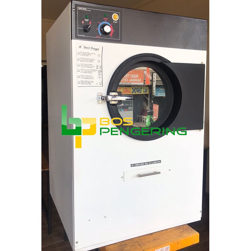 TUMBLE DRYER MESIN PENGERING PAKAIAN JUMBO DRYER KAPASITAS BESAR