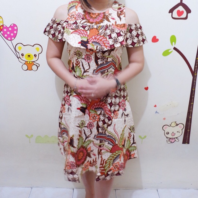 Dress batik sabrina