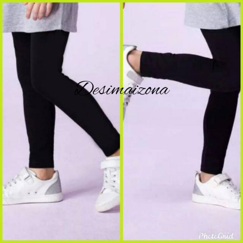 Legging polos anak//legging anak murah// Size XS - Tanggung