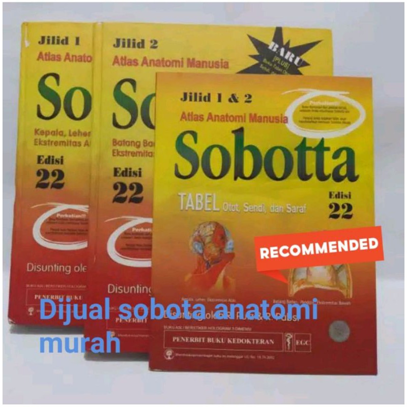 Sobotta anatomi edisi 22  atlas anatomi kedokteran