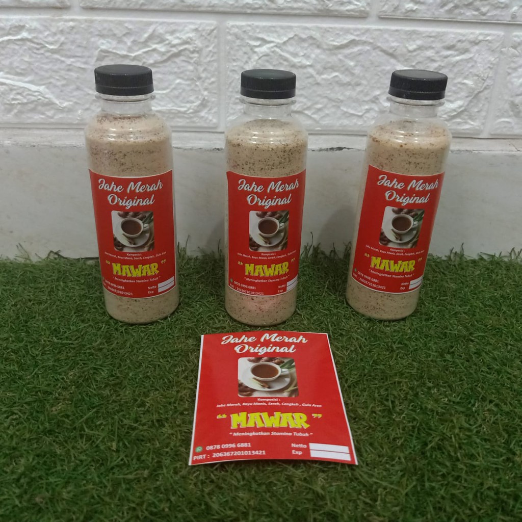 

Jahe Merah Original Paket B