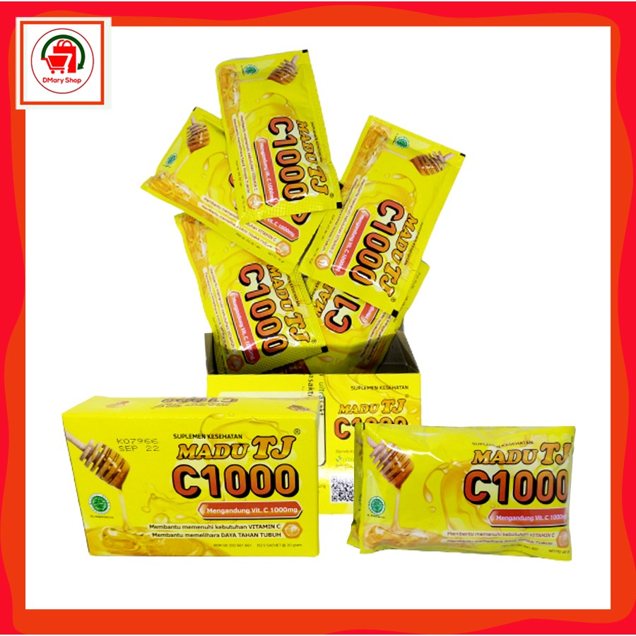 

Madu TJ C1000 Isi 5Sachet 100Gram