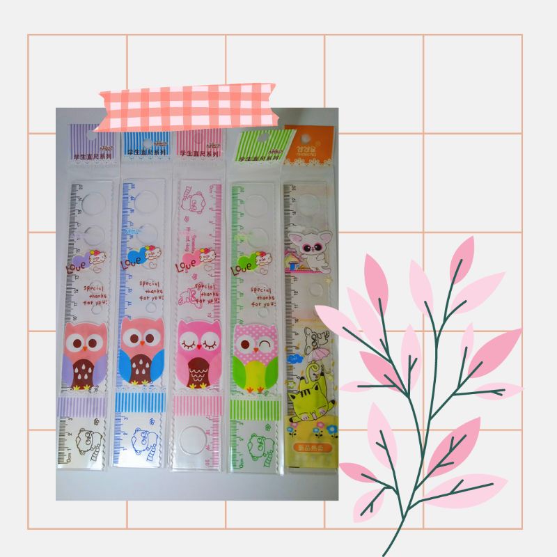 

Penggaris Karakter 20cm