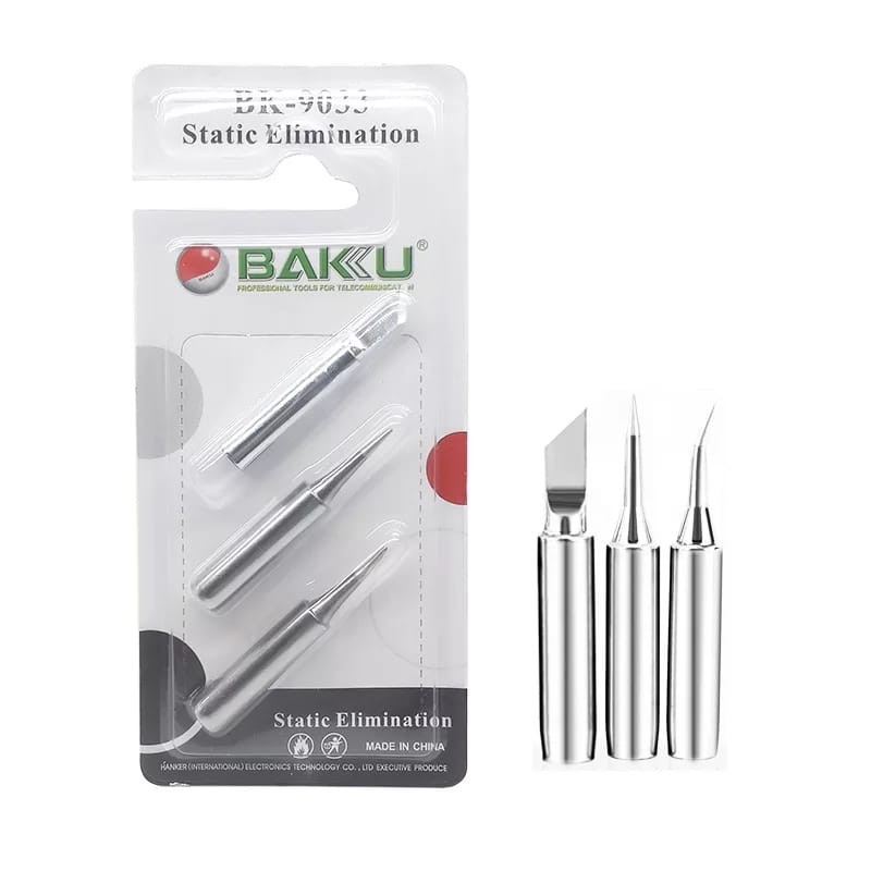 BAKU MATA SOLDER STATION 936 BK-9033 3 IN 1 (LEAD FREE 1Set isi 3pcs)