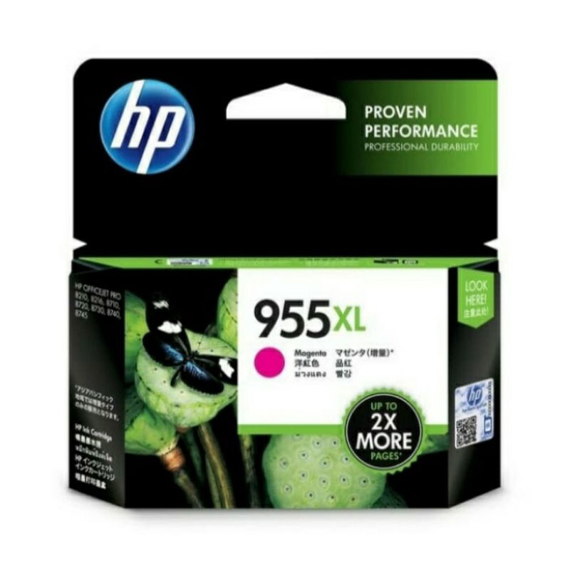 Tinta hp 955xl high yield magenta for printer 8210/8216/8218