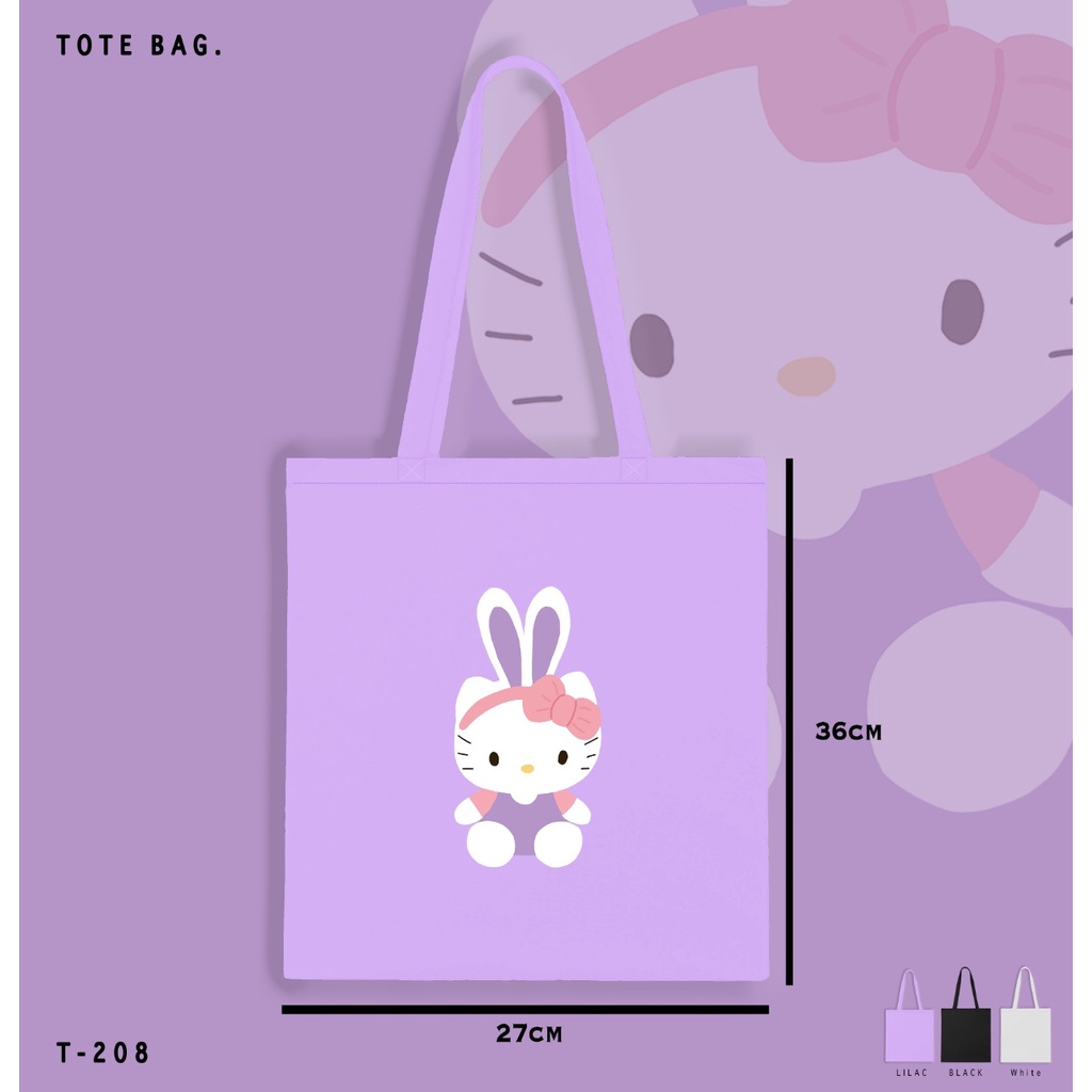 TOTEBAG / TAS LES / BAG SOUVENIR / REAL PICTURE TERIMA CUSTOM GAMBAR / HK PURPLE EDITION