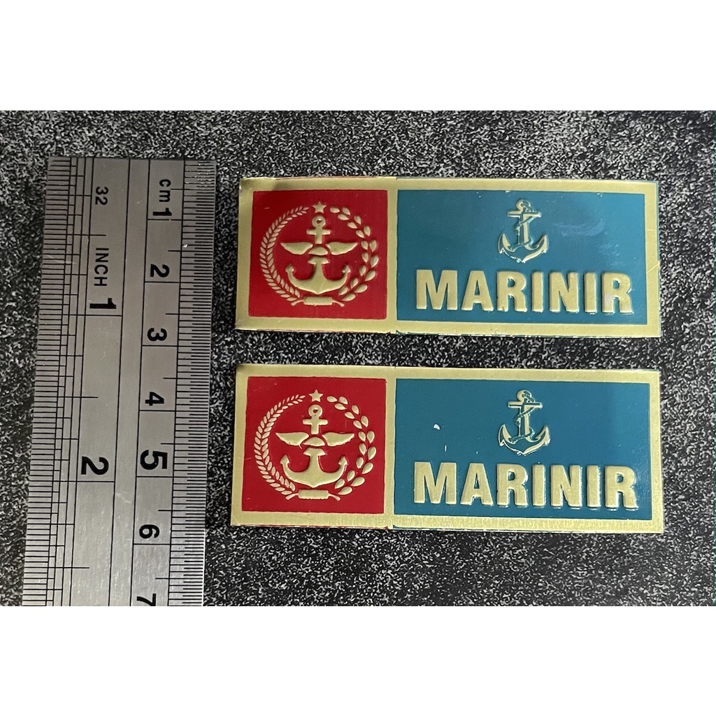 Sticker Plat Marinir - Stiker Plat Marinir - Stiker Marinir