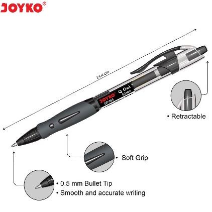 

H8YIE Gel Pen Pulpen Gel joyko Gp-265 (lusin) Murah Banget