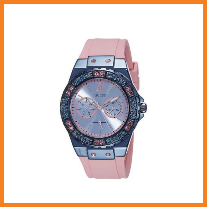 JAM TANGAN GUESS WANITA W0775L5 STRAP RUBBER ORIGINAL BM
