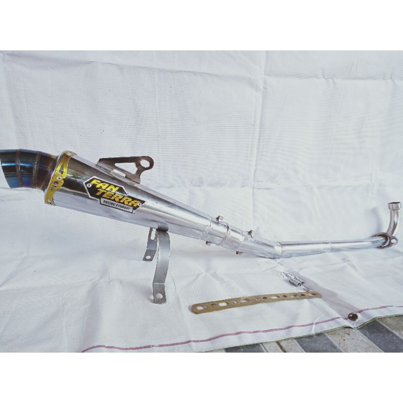 knalpot racing Fantera karisma revo absolute supra x 125 revo fiit blade