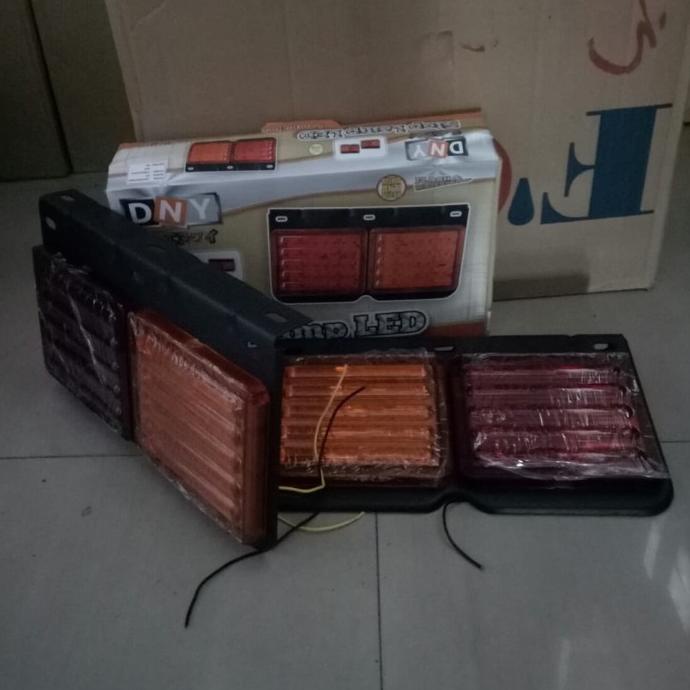 SET Stop Lamp - Lampu Stop/Rem LED Anti Pecah Hino 2 Warna DNY 102