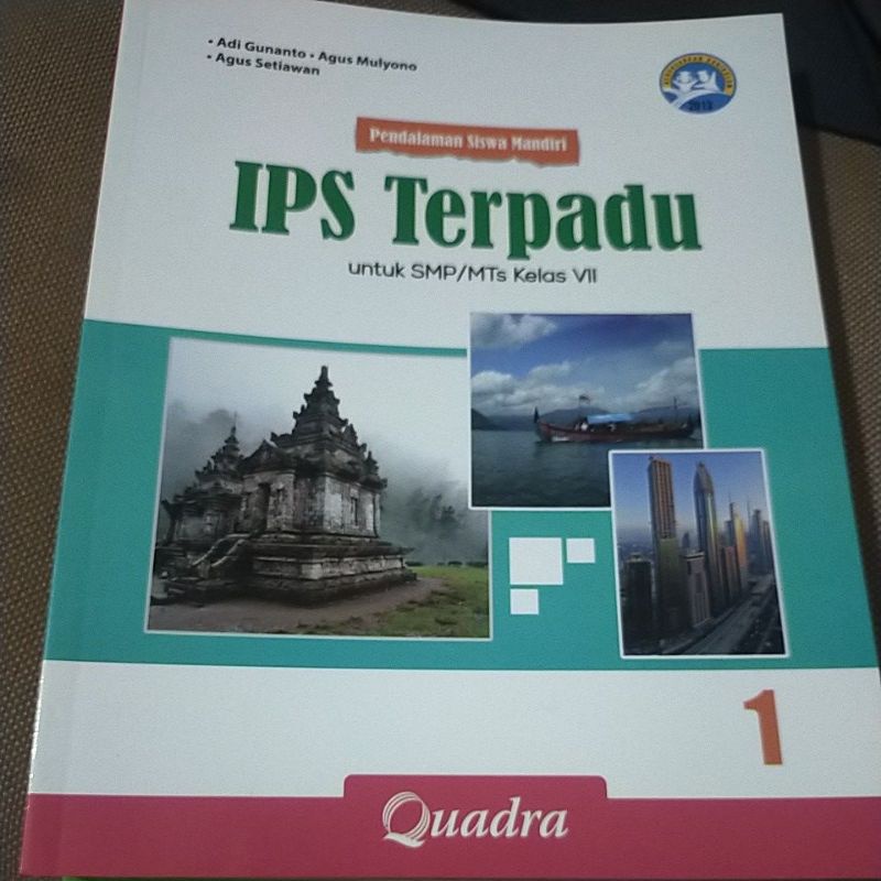 ORI buku pendalaman siswa mandiri IPS terpadu k13 kelas 7 penerbit Quadra