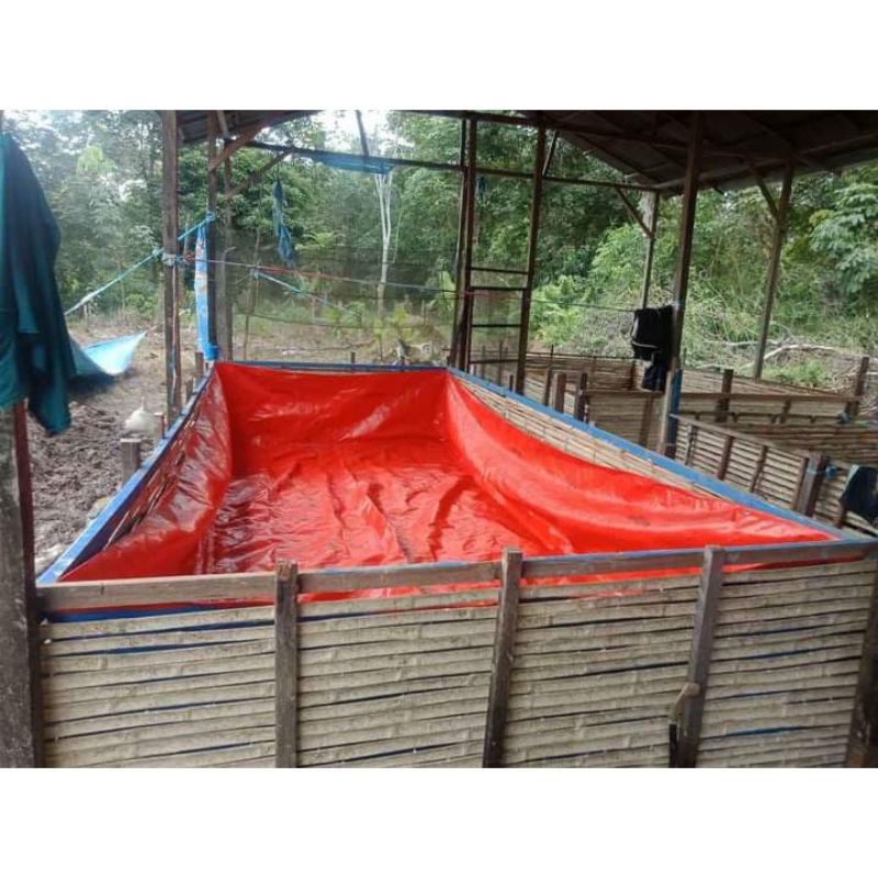 terpal kolam ikan 5x1xtinggi 1 meter dan 5x2xtinggi 1 meter 6x2xtinggi 1 meter type A8 dan A12 bahan korea original