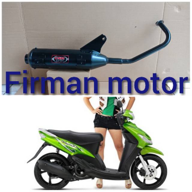 Knalpot racing csr yamaha mio sporty mio smile