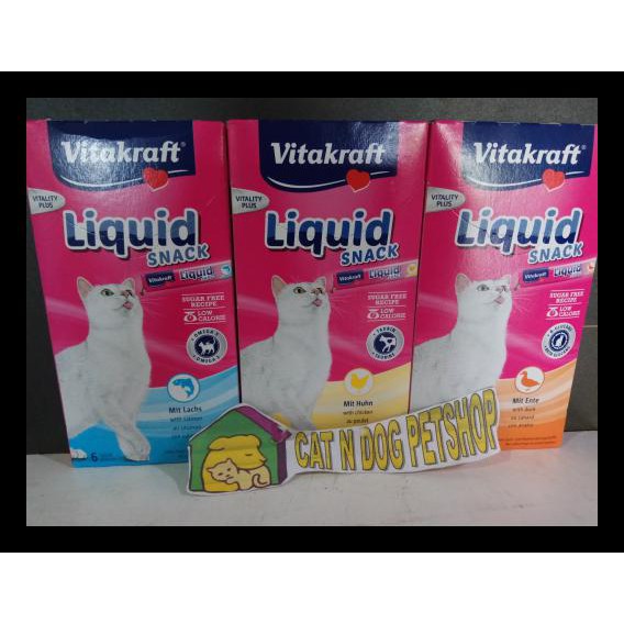 Promo Liquid Vitakraft Snack Kucing Vitakraft Gel Liquid 6 Liquid