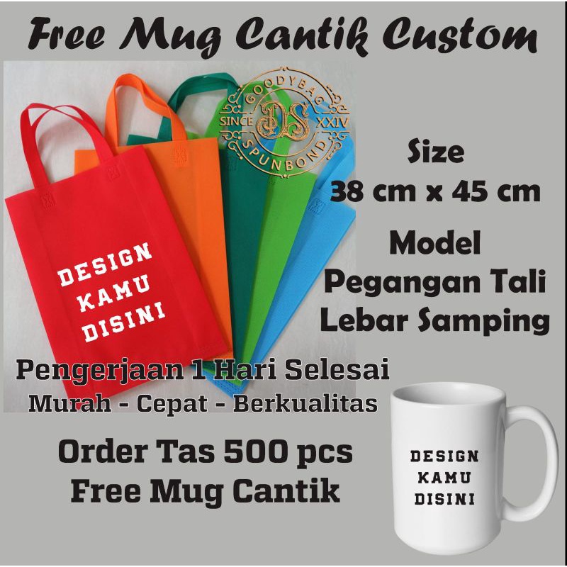 

Tas goodibag tali 38x45x8