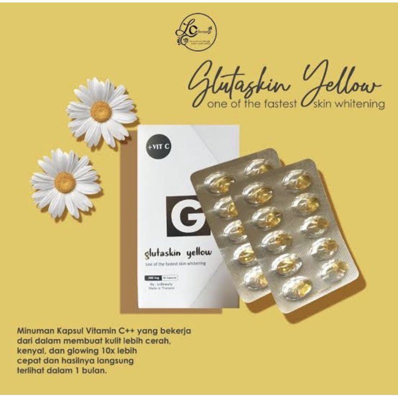 GLUTA SKIN YELLOW // PEMUTIH PERMANEN