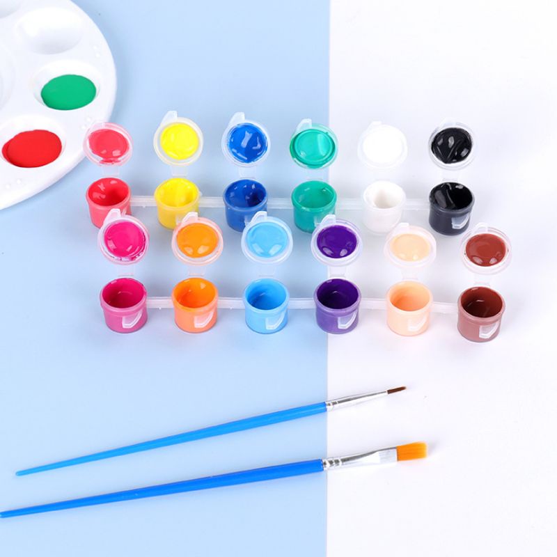 

(ALDEBARAN EDUTOYS) 6 COLOR IN 1 SET / COLOR PAINTING SET / CAT ACRILIC WATERCOLOR /CAT AKRILIK 6 WARNA DALAM 1 SET