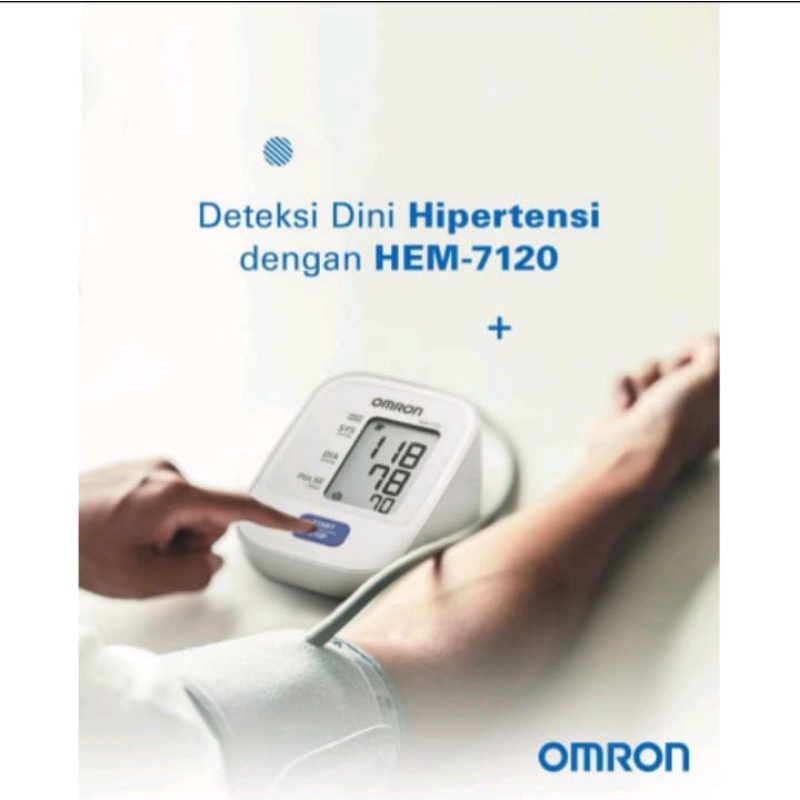 Tensimeter Digital Omron HEM - 7120 / Alat pengukur Tekanan Tensi Darah