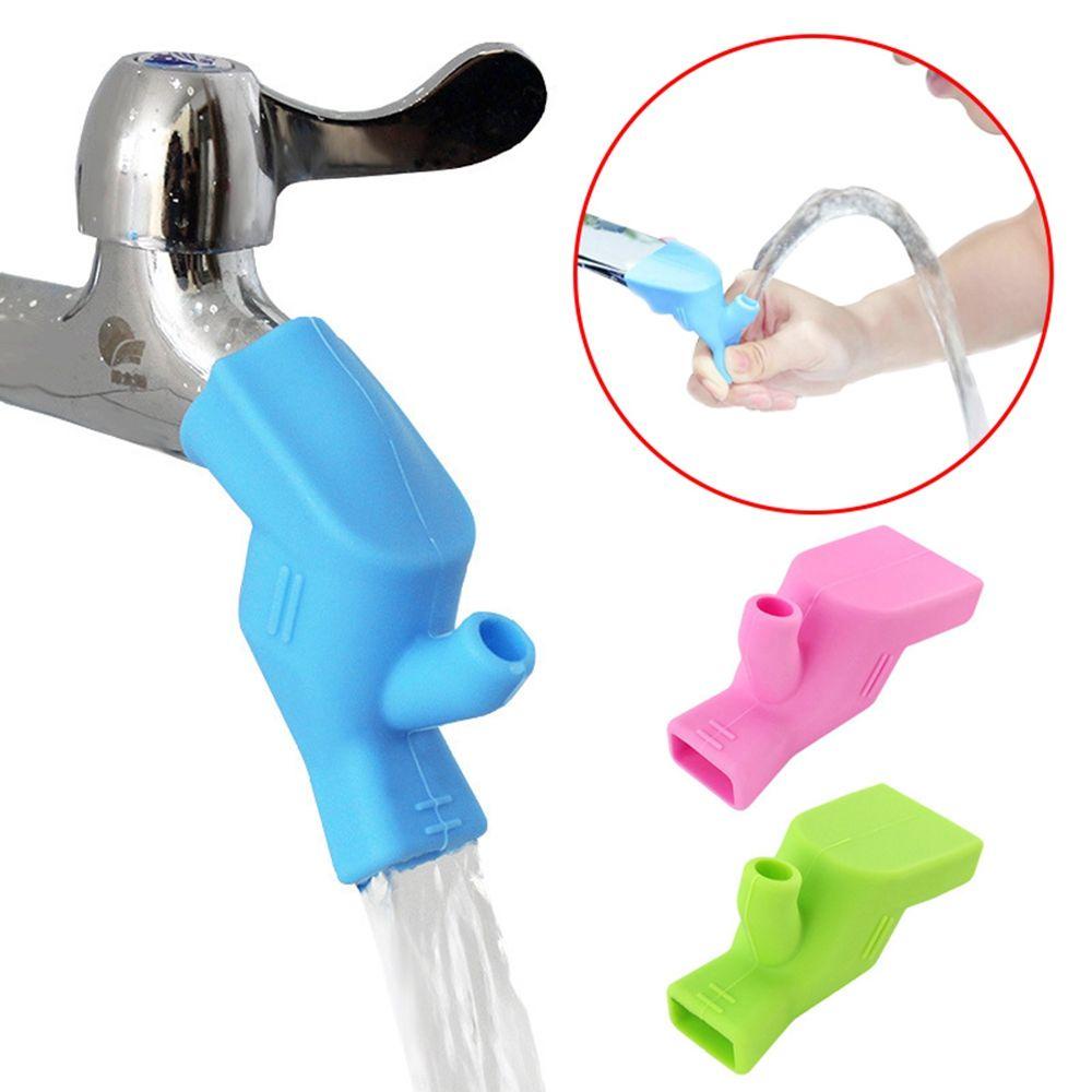 [Elegan] Faucet Extender Silicone High Elastis Alat Cuci Wastafel Nozzle Anak Mencuci Wastafel Aksesoris