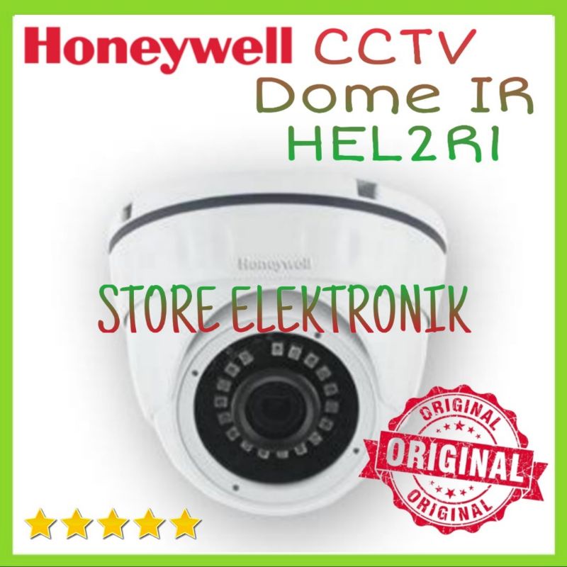 CCTV INDOOR Honeywell Dome IR HEL2R1 FULL HD 1080P 2MP Original