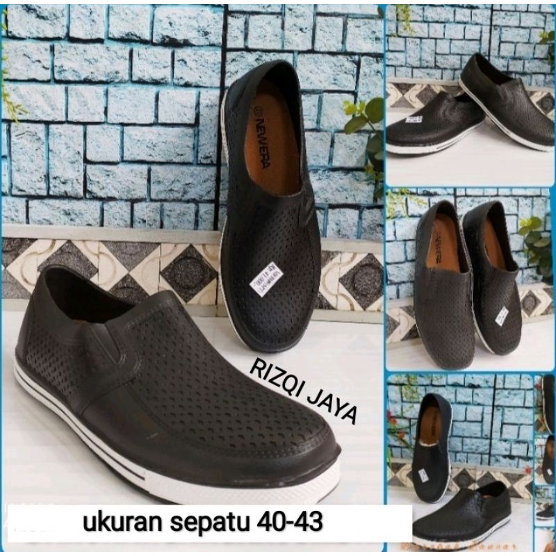 Sepatu karet -sepatu pantofel-sepatu kerja anti air-sepatu karet anti air