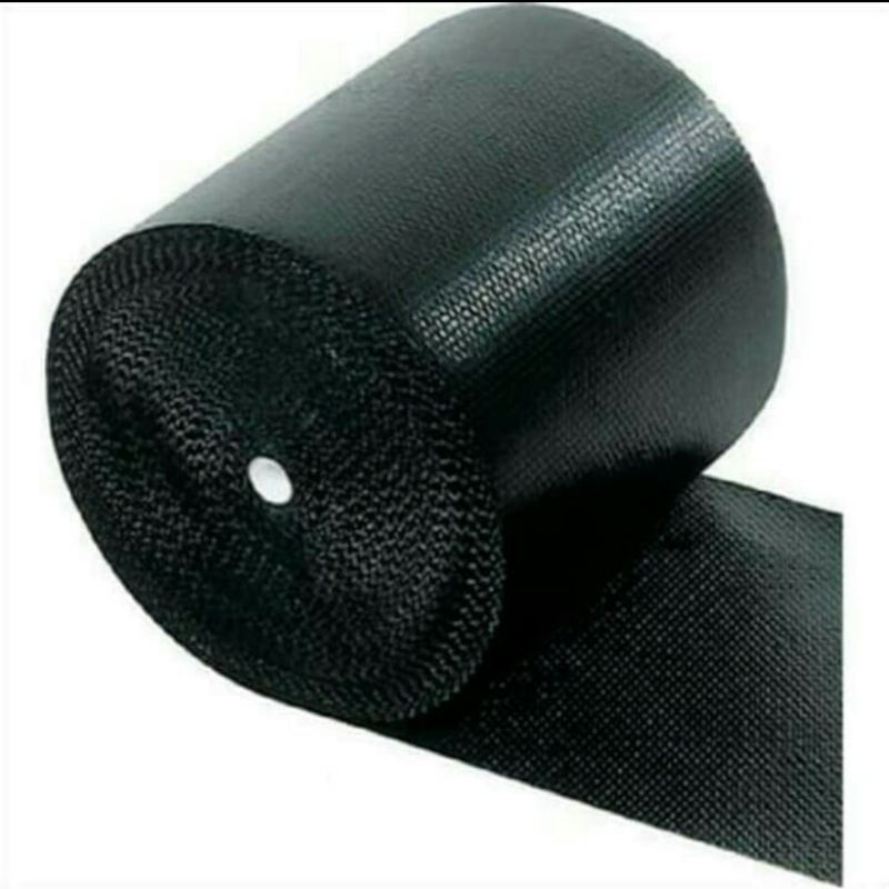 

BUBBLE WRAL 30 CM X 5 METER BLACK - HITAM