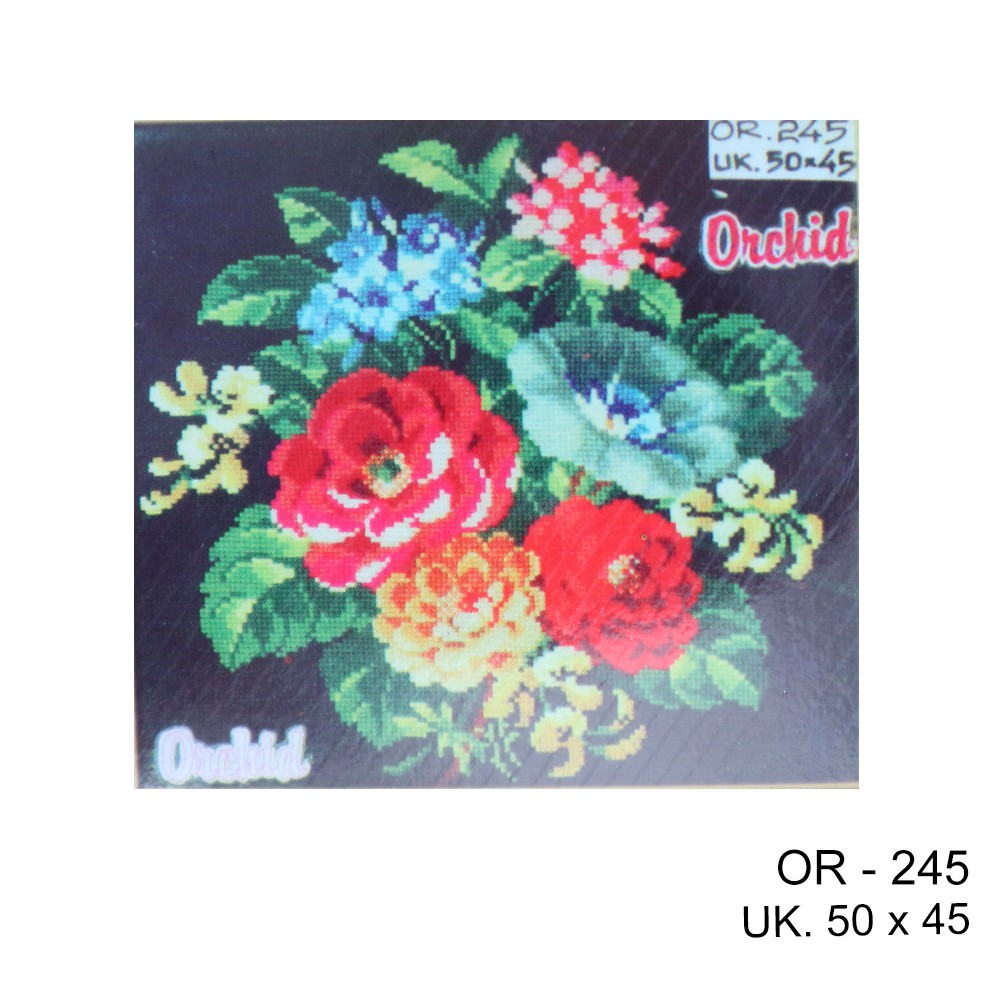 Kruistik Orchid - 245