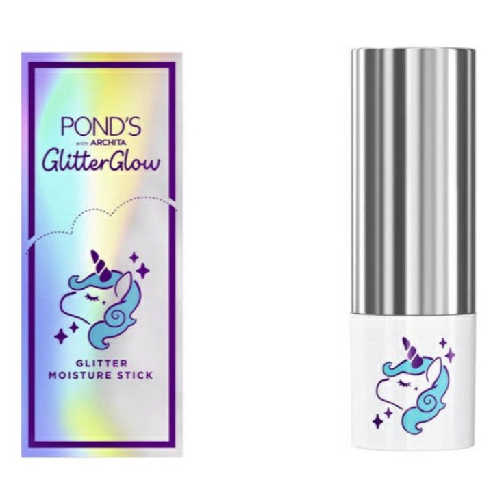 pond's glitter moisture stick 11g glitter glow