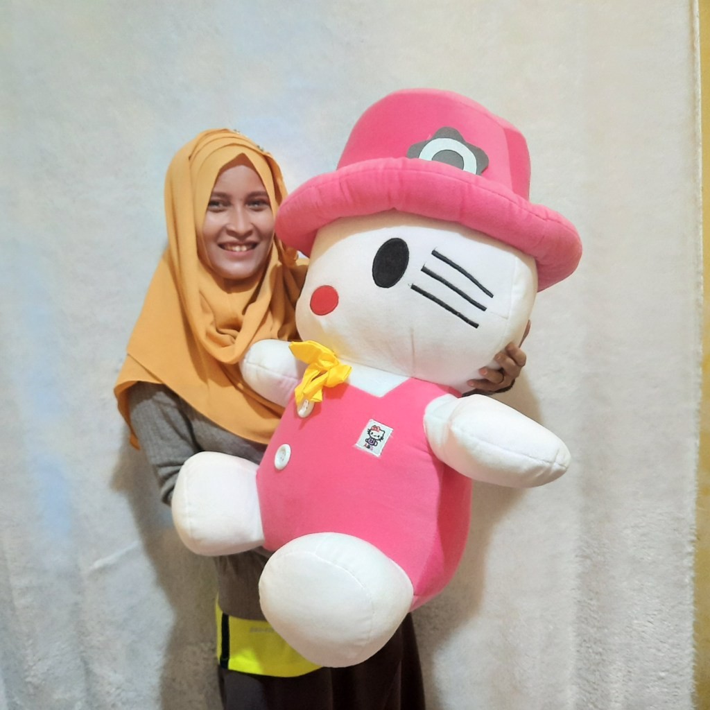 BONEKA TERMURAH Helo kity hello kitty topi jumbo MURAH