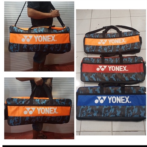 TAS BADMINTON YONEX KOTAK 3 SLETING TAS BULUTANGKIS ARMY