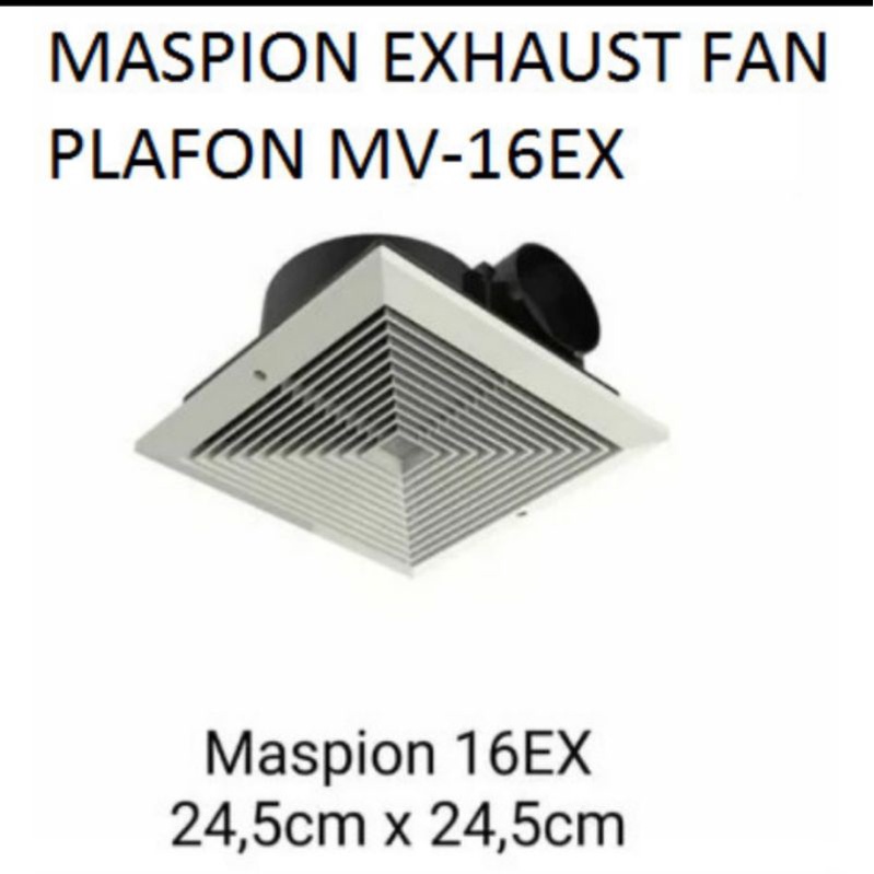 Maspion MV-16EX Exhaust Fan Plafon 6" Hexos Eksos