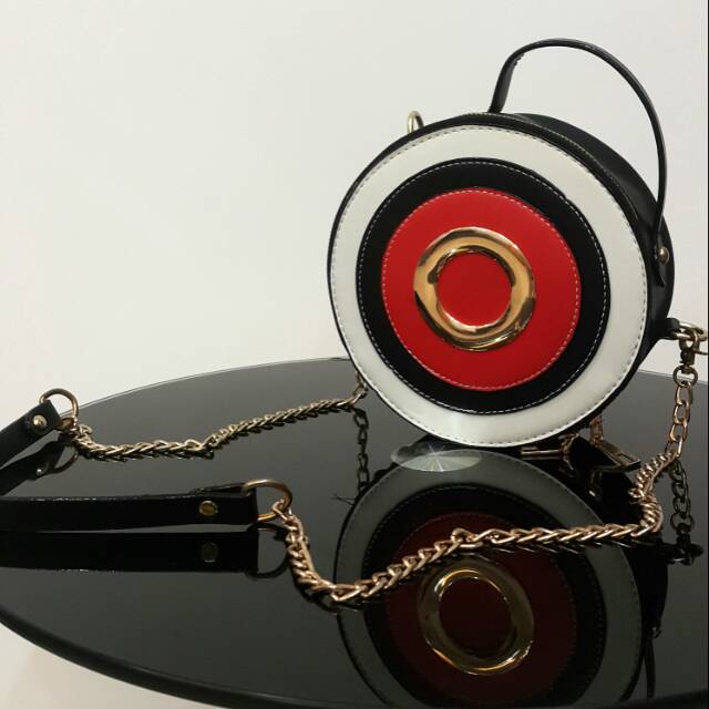 

Dartboard Bag (Round Bag, Circle Big) Tas Lingkaran Unik