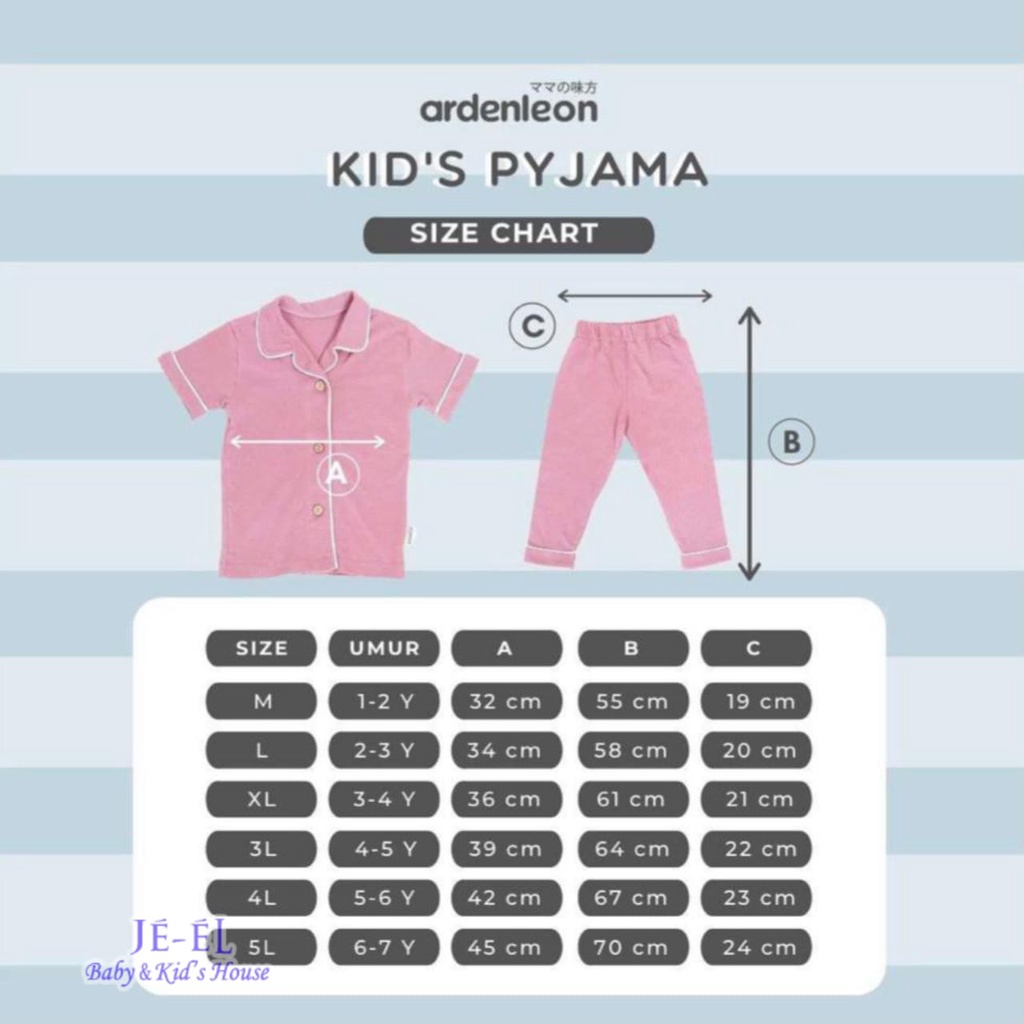 Ardenleon Kids Pyjama/Baju Tidur Anak