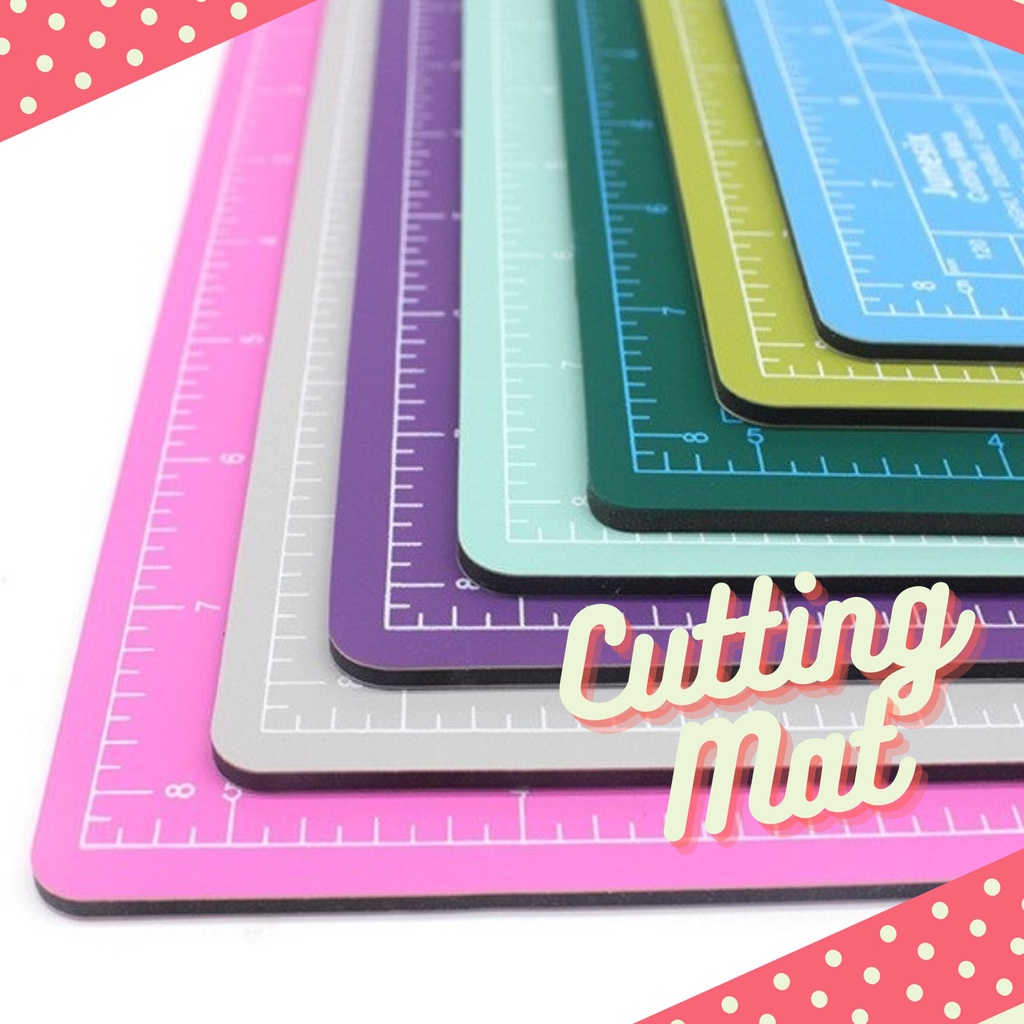 

[Artopia] Cutting Mat A4 / 2 Sisi / 2 Sided / Tosca 30x22cm Tebal 3mm Estetik Aesthetic Foto Self Healing