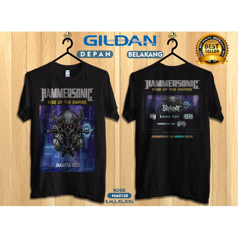 Kaos hammersonic 2020 original gildan shirt hm0120