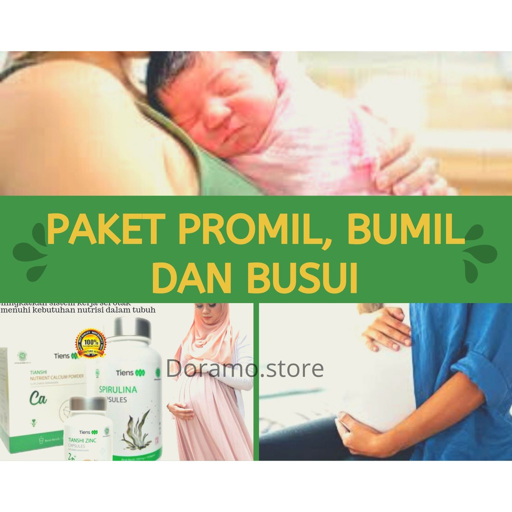 

Paket Promil Tiens Susu Nutrisi Ibu Hamil & Menyusui Nutrisi Hamil Busui Asi Booster Kehamilan pro4