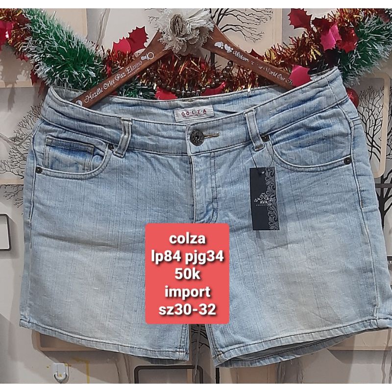 celana pendek import colza