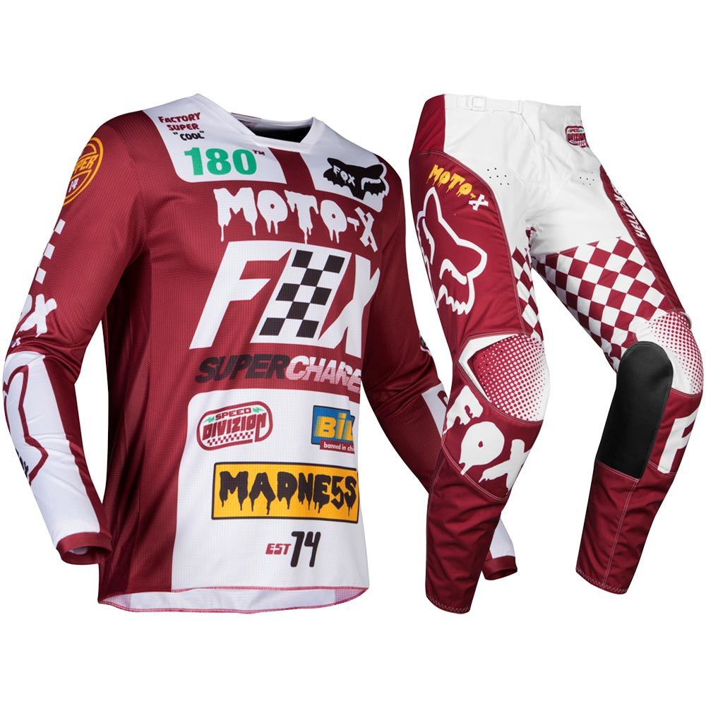 JERSEY SET TRAIL MOTOCROSS MTB REPLIKA MURAH FOX RACING