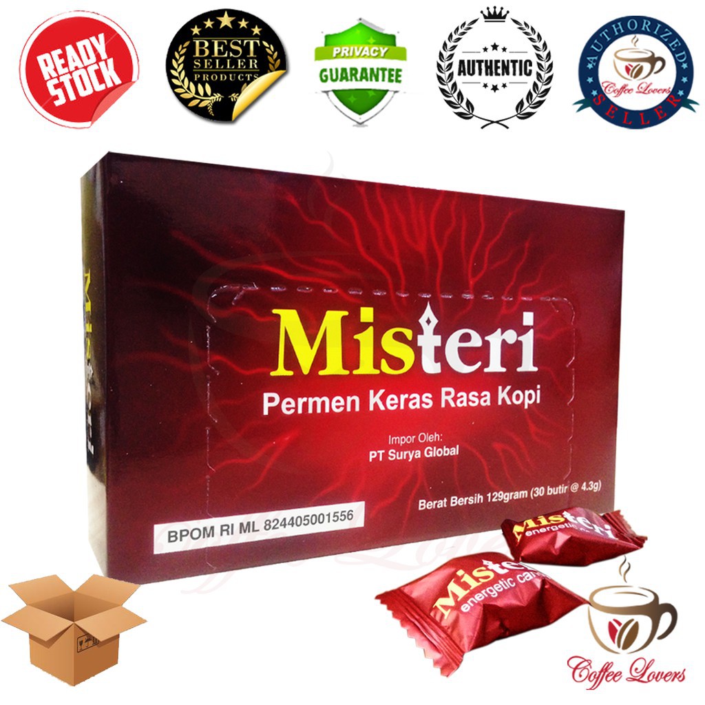 

Diskon khusus MISTERI CANDY PERMEN MISTERI PERMEN RASA KOPI 30 PCS 1 BOX