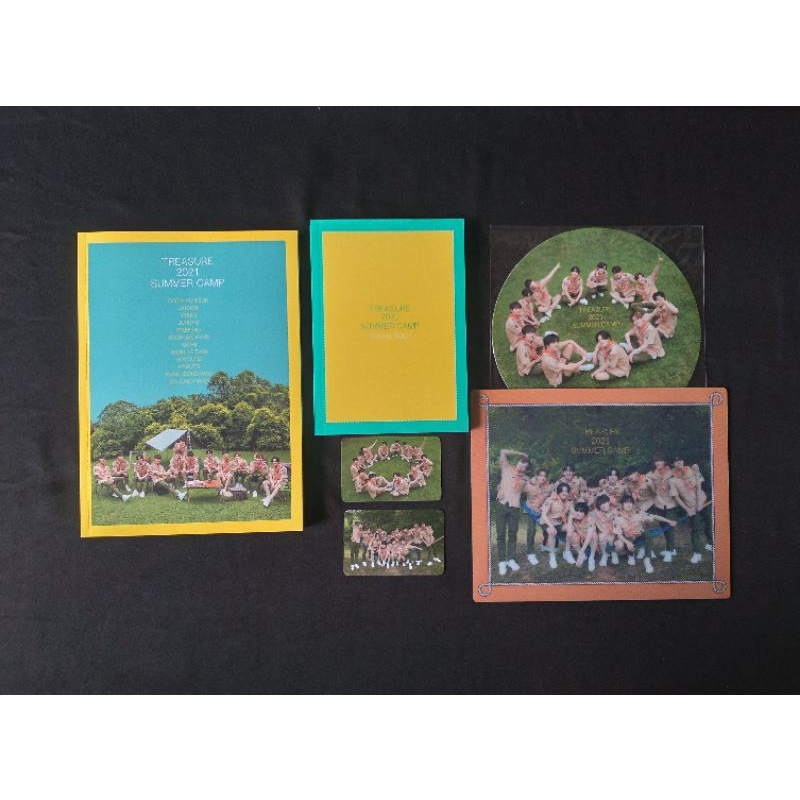 MAKING BOOK, PHOTO FAN, MOUSE PAD TREASURE 2021 SUMMER CAMP | POB KTOWN4U PHOTOCARD