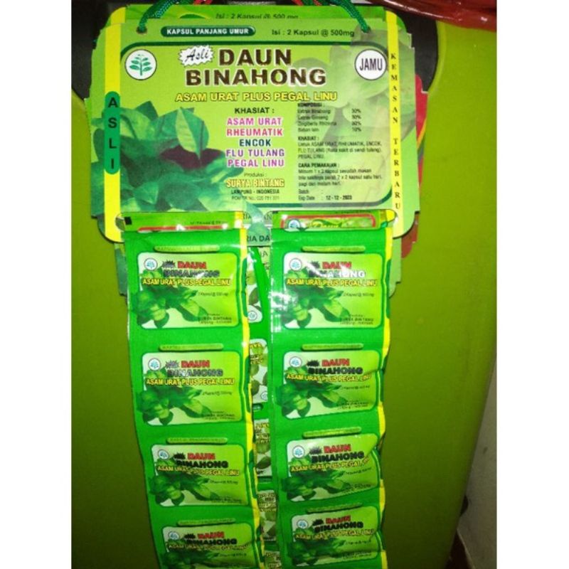 

Daun Binahong Kapsul
