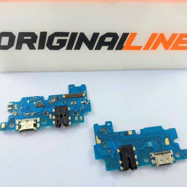 PAPAN PCB CAS SAMSUNG A50S /  BOARD CONNECTOR CHARGER  / KONEKTOR CAS 1SET