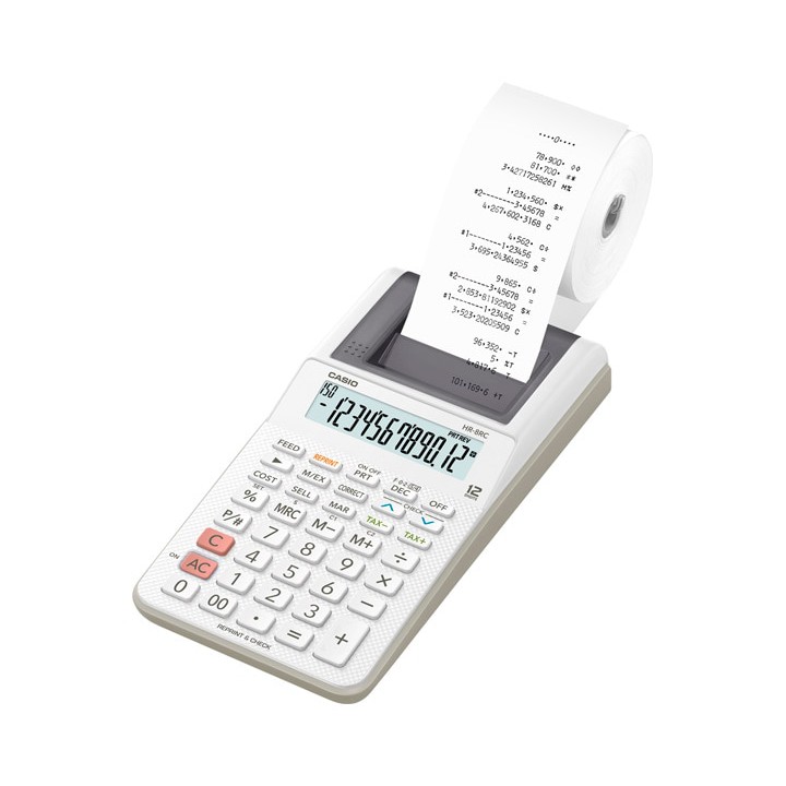 

Kalkulator Calculator Casio HR-8RC HR-8 HR 8 RC - Printing 12 Digit