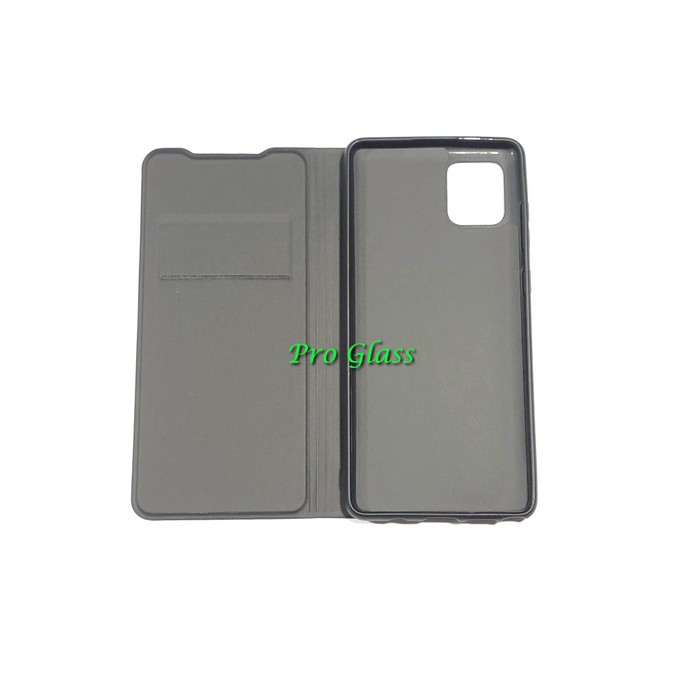 Samsung Note 10 LITE Premium Leather Flip Case Cover Standing View