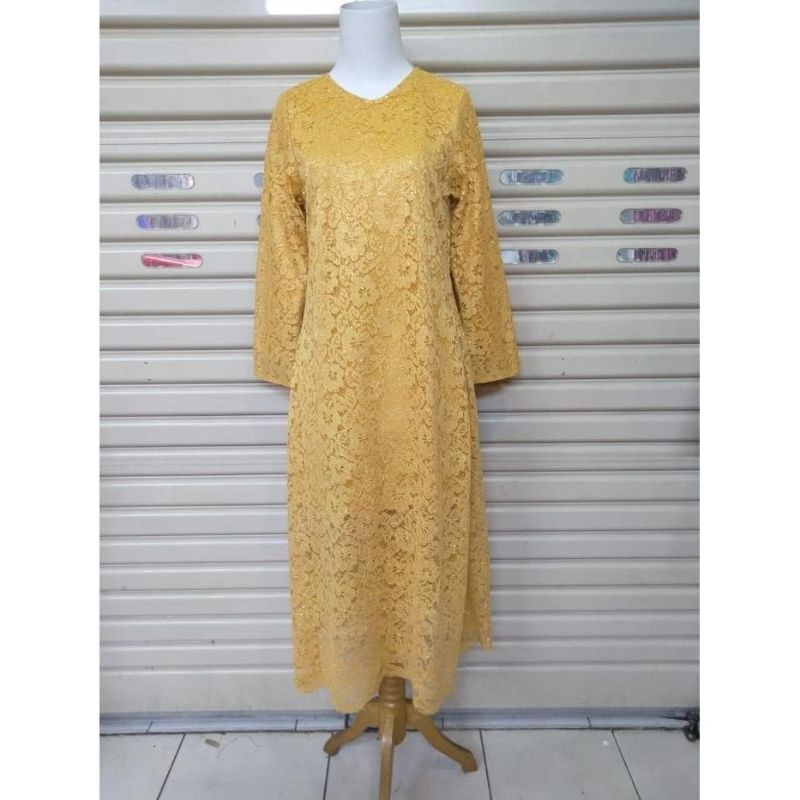 IndahKebaya | HANYA ATASAN / KEBAYA TUNIK BROKAT / KEBAYA KURUNG JUMBO / KEBAYA DRESS / KONDANGAN