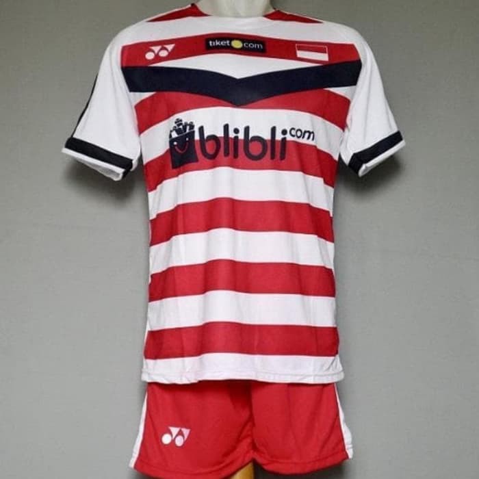 Baju Kaos Setelan Badminton Dewasa Yonex Y.34 Merah