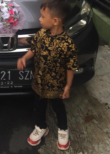 Promo (2-7th) Kemeja Batik Anak Original Hem Batik Anak Kemeja Anak Batik Anak Terlaris Berkualitas