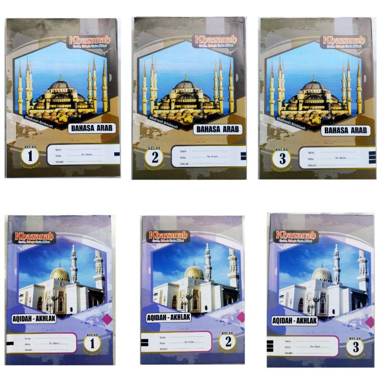 LKS Bahasa Arab dan Aqidah Akhlak MI Kelas 1 2 dan 3 Semester 2 Kurikulum 2013